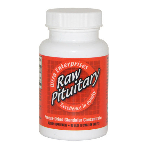 Ultra Enterprises Raw Pituitary Freeze Dried Glandular Concentrate Supplement Tablets, 60 Ea