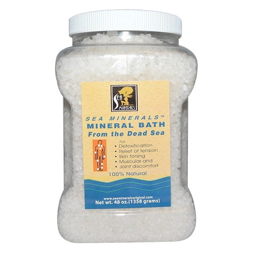 Sea Minerals Mineral Bath Salt From The Dead Sea, 48 Oz