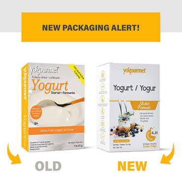 Yogourmet Freeze Dried Yogurt Starter Set Packets, 6 Ea