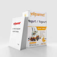Yogourmet Freeze Dried Yogurt Starter Set Packets, 6 Ea