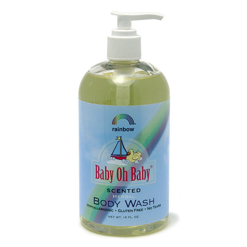 Rainbow Research Baby Oh Baby Scented Herbal Body Wash - 16 Oz