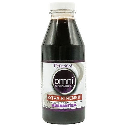 Heaven Sent Omni Cleansing Drink Extra Strength Complete Body Cleanser Grape Flavor, 16 Oz