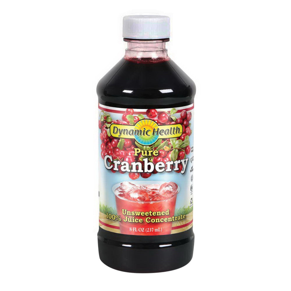 Dynamic Health Concentrate Juice Cranberry, 8 Oz