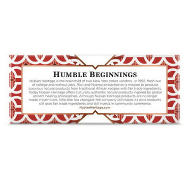Nubian Heritage Peppermint And Aloe Bar Soap, 5 Oz
