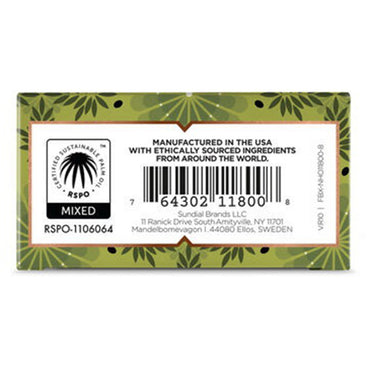 Nubian Heritage Olive Oil and Green Tea Bar Soap with Avocado, 5 Oz