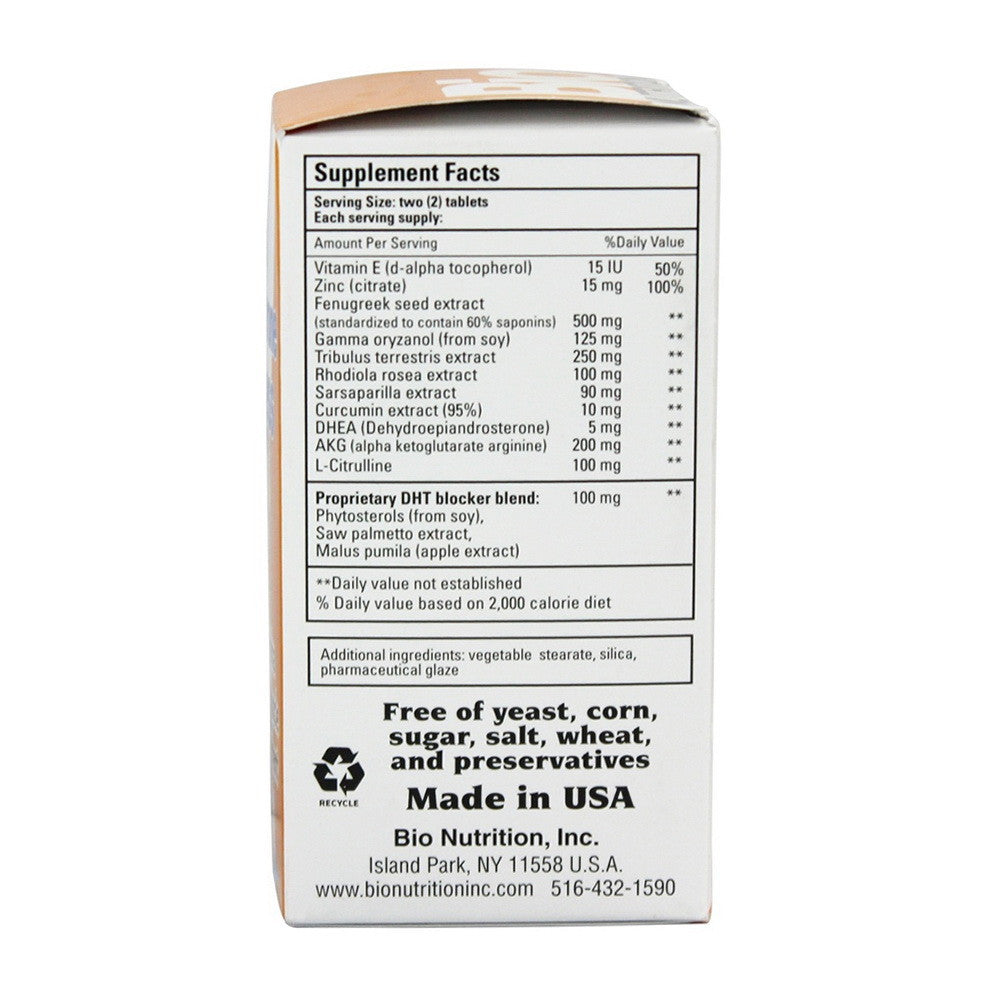 Bio Nutrition Testosterone Wellness for Men Tablets, 60 Ea