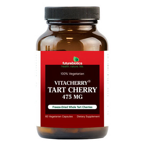 Futurebiotics VitaCherry Tart Cherry 475mg Vegetarian Capsules Dietary Supplement 60Ea