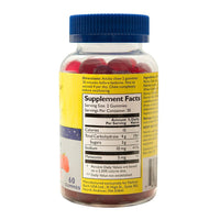 Bach Flower Remedies Rescue Plus Sleep Melatonin Gummy Strawberry 2.5 mg, 60 Ea