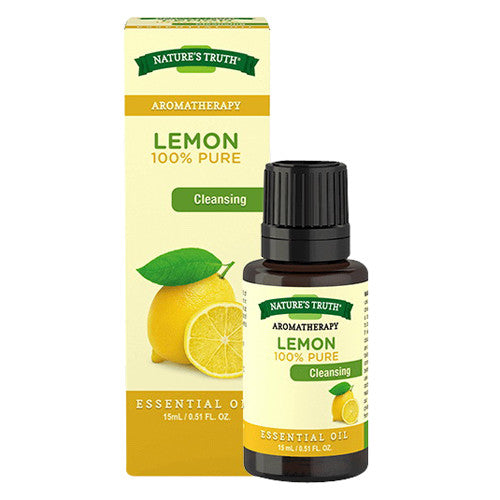 Natures Truth Aromatherapy 100% Pure Lemon Essential Oil, 0.51 Oz