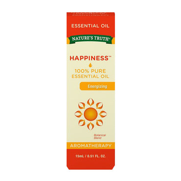 Nature's Truth Aromatherapy Happiness 100% Pure Essential Oil, 0.51 Oz