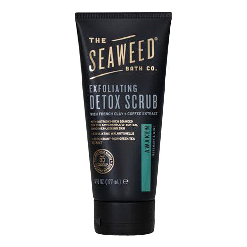 The Seaweed Bath Co Rosemary and Mint Awaken Exfoliating Detox Body Scrub, 6 Oz