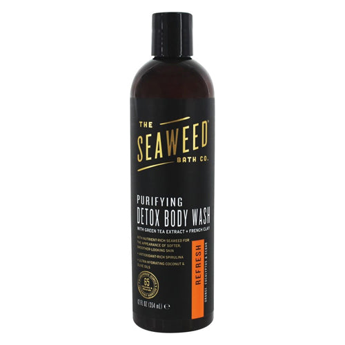 The Seaweed Bath Co Refresh Purifying Detox Body Wash, 12 Oz