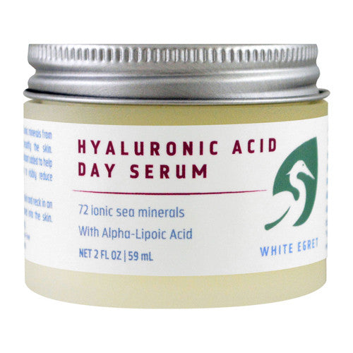 White Egret Personal Care Hyaluronic Acid Day Serum, 2 Oz