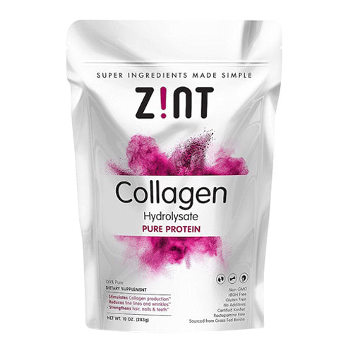Zint Collagen Hydrolysate Pure Protein Powder, 10 Oz