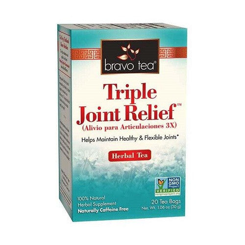 Bravo Tea Triple Joint Relief Herbal Tea Bags, 20 Ea
