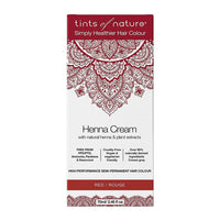 Tints of Nature Simply Healthier Hair Colour Henna Cream Red, 2.46 Oz