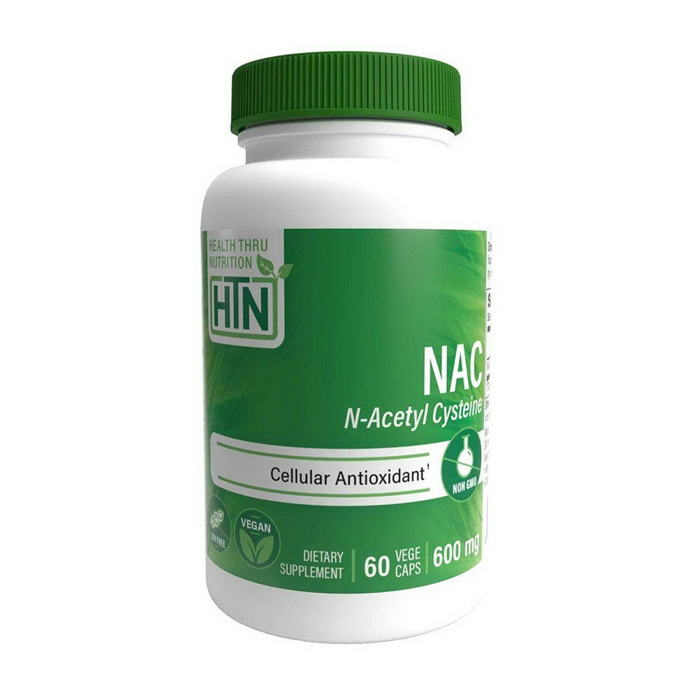 Health Thru Nutrition NAC NAcetyl Cysteine Vege Capsules, 60 Ea