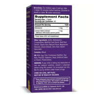 Natrol Kids Melatonin 1mg Sleep Support Strawberry Fast Dissolve Tablets, 40 Ea