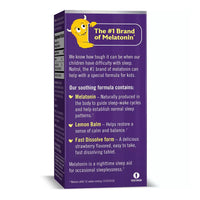 Natrol Kids Melatonin 1mg Sleep Support Strawberry Fast Dissolve Tablets, 40 Ea