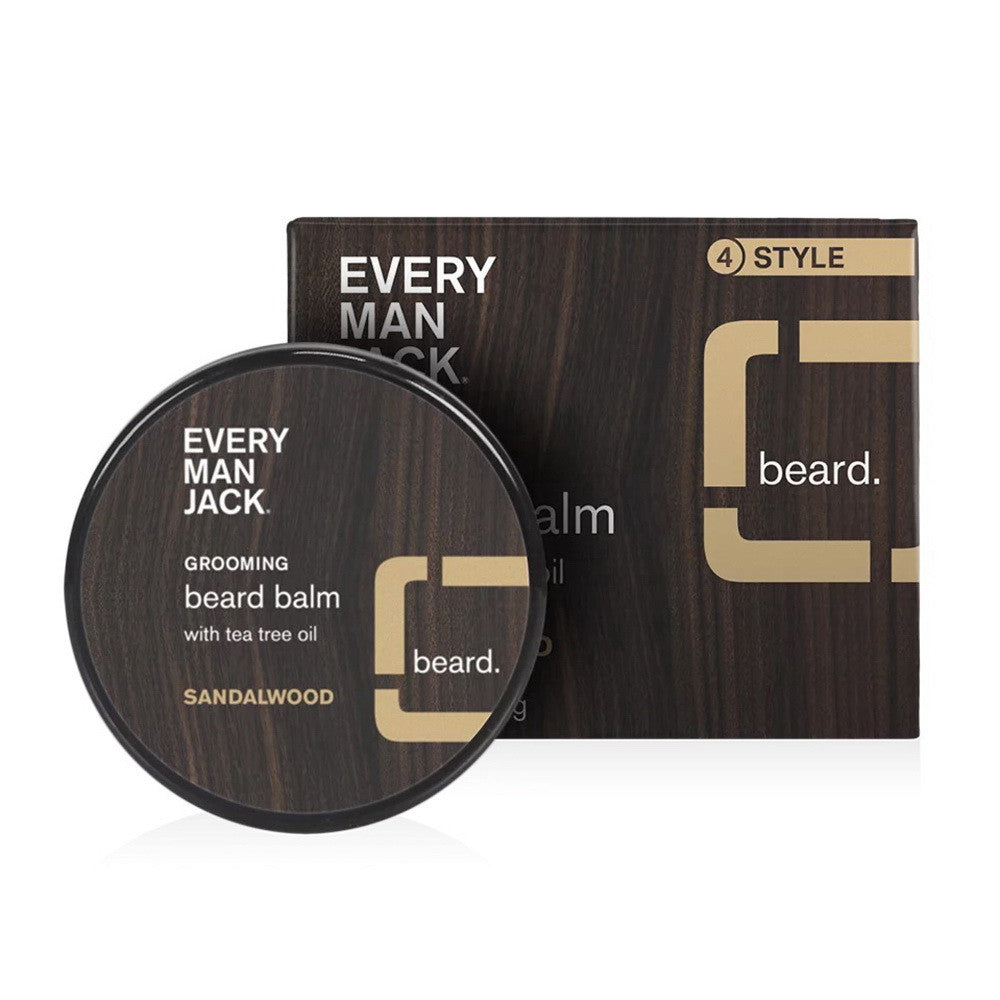 Every Man Jack Sandalwood Grooming Beard Balm, 2 Oz