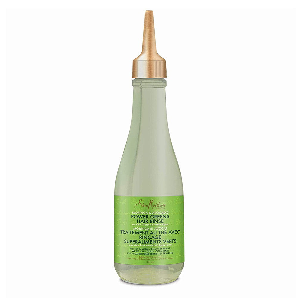 SheaMoisture Power Greens Hair Tea Rinse, Moringa & Avocado, 8 Oz