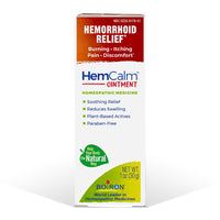 Boiron HemCalm Ointment Homeopathic Medicine for Hemorrhoid Relief, 1 Oz