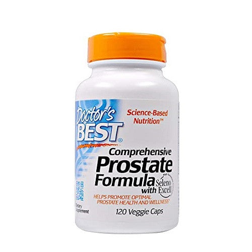 Doctors Best Comprehensive Prostate Formula Veggie Capsules, 120 Ea