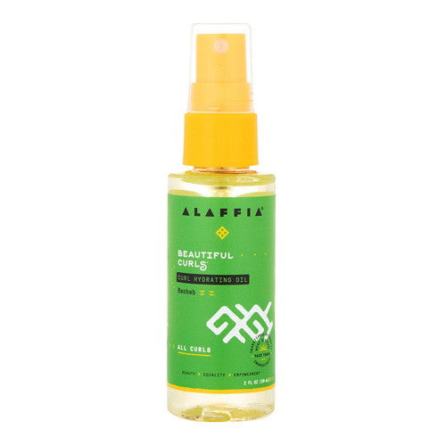 Alaffia Beautiful Curls Hydrating Curl Hair Oil, 2 Oz