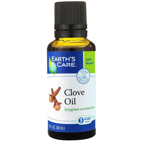 Earths Care Pure Clove Oil for Aromatherapy and Skin Clarifying Support 1Oz (30ml)