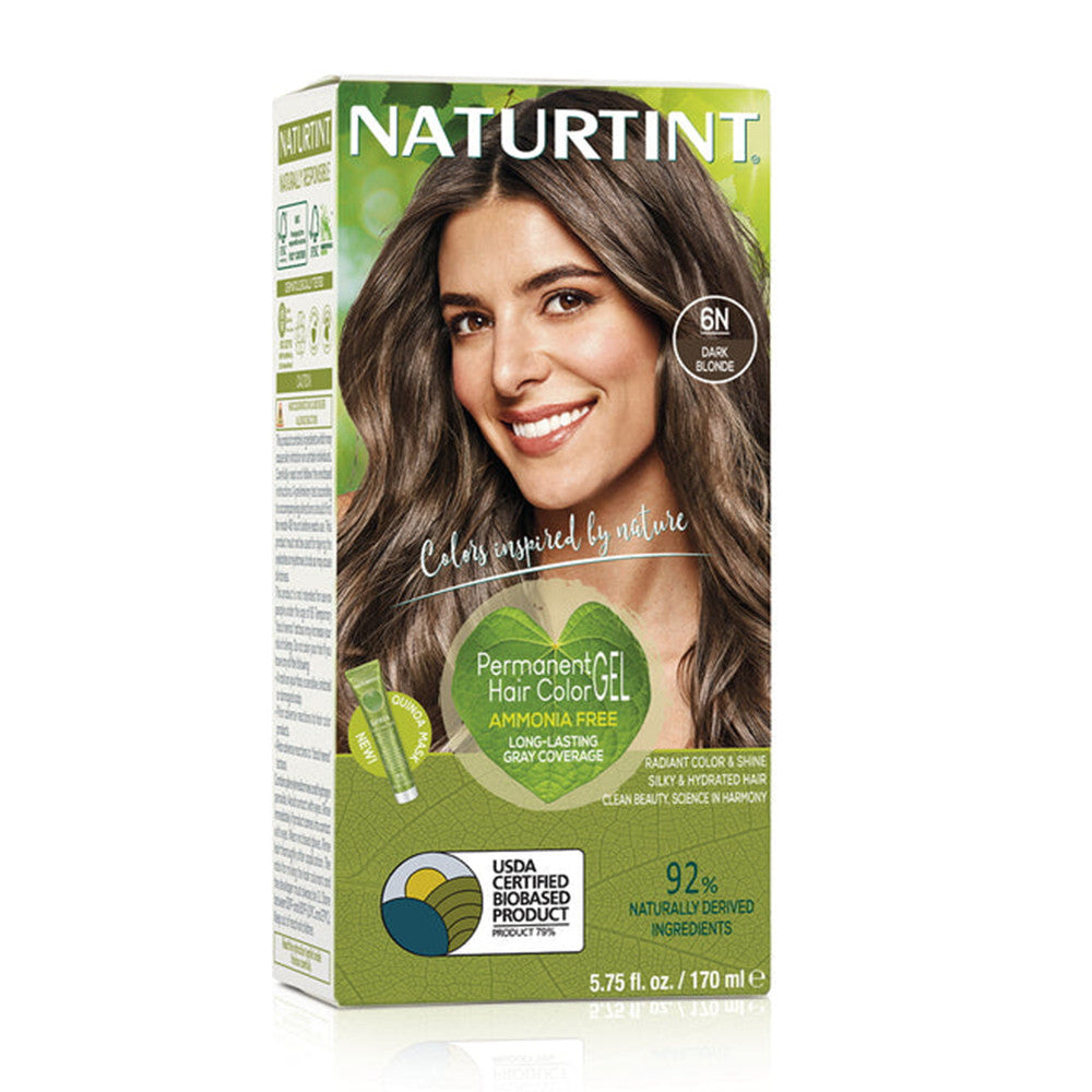 Naturtint Root Retouch Creme 6N Dark Brown Hair Color Kit, 5.75 Oz