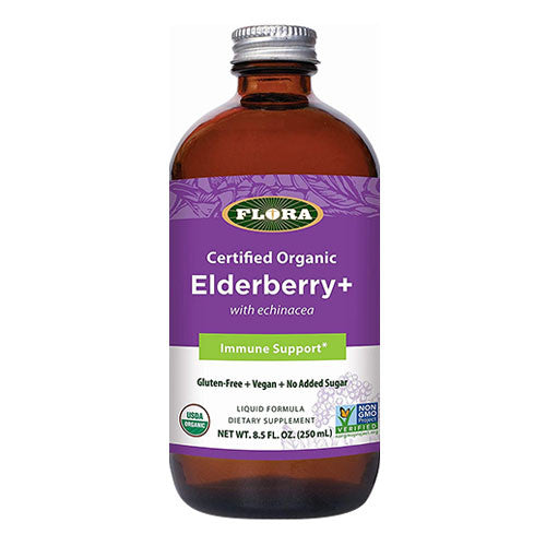 Flora Elderberry Plus Immune Support, 8.5 Oz