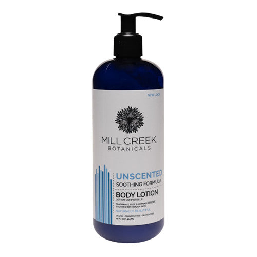 Mill Creek Botanicals Unscented Body Lotion, 14 Oz