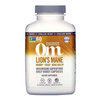 Organic Mushroom Nutrition Lion's Mane 667 mg 180 Veg Caplet