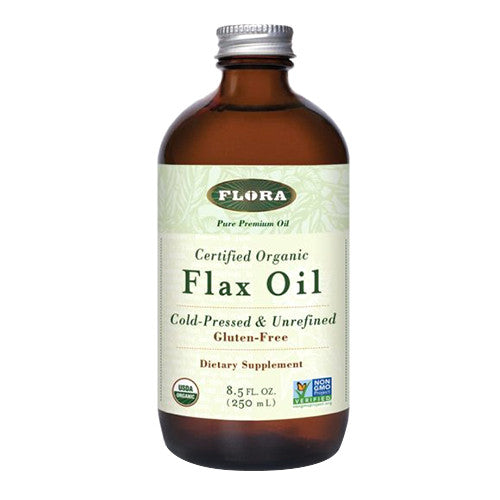 Flora Flax Oil Cold Pressed and Unrefined, 8.5 Oz