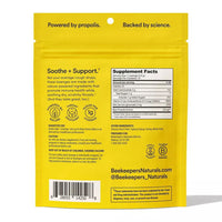 Beekeeper's Naturals Propolis Soothing Lozenges for Throat Relief, 14 Ea