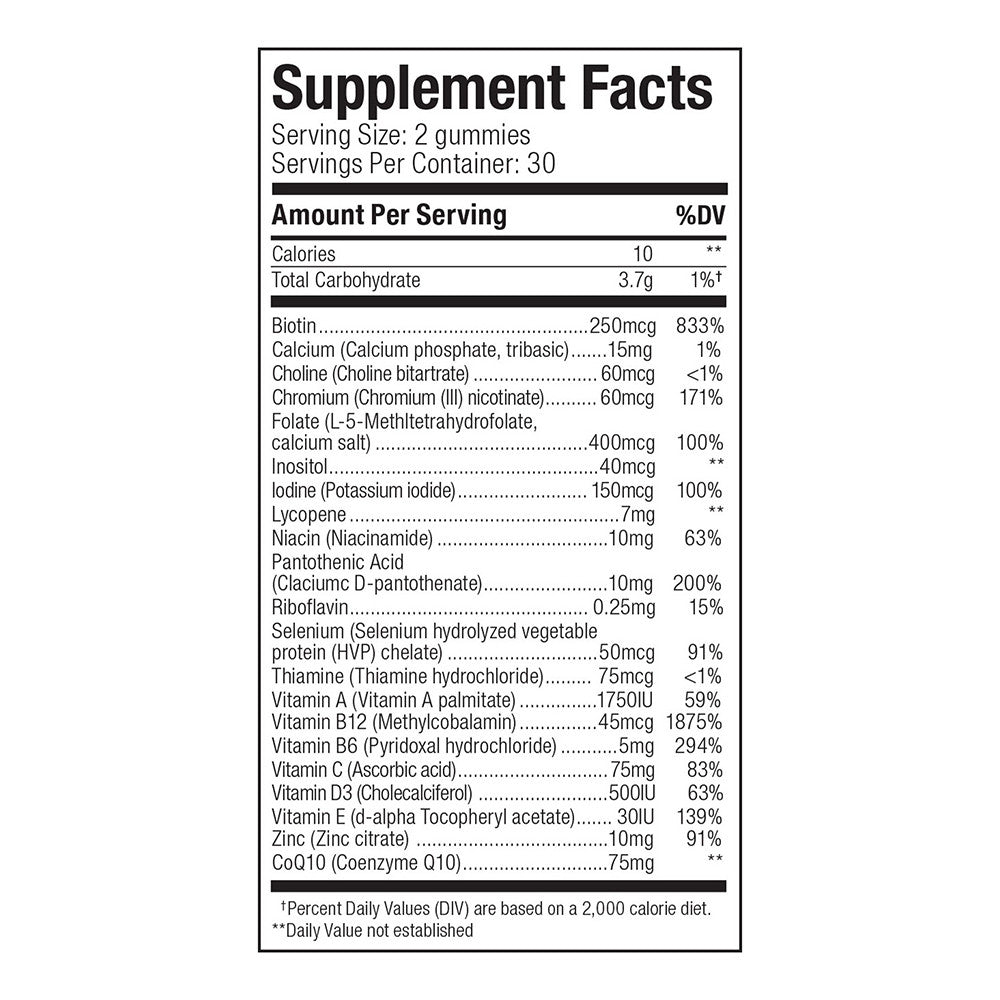 SUKU Vitamins Complete Mens Multi Gummies Mixed Fruit Flavour, 60 Ea