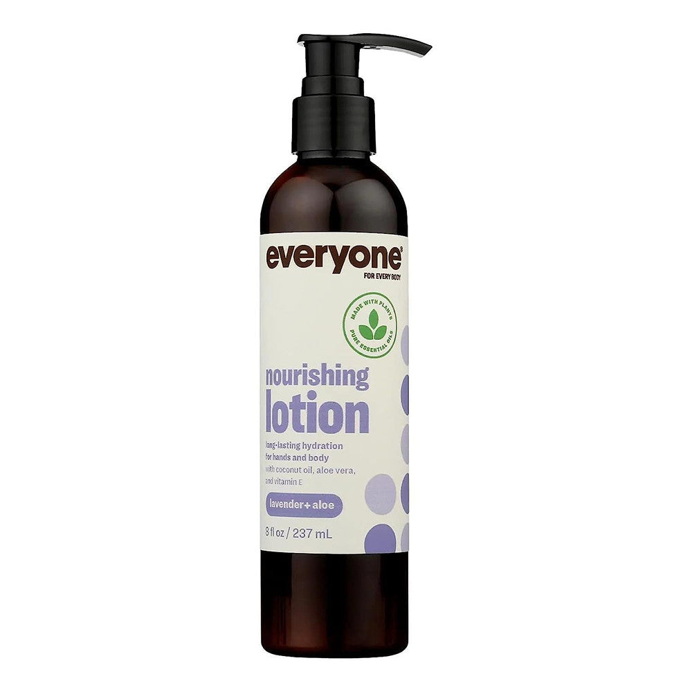 Everyone Nourishing Lavender And Aloe Body Lotion, 8 Oz