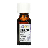 Aura Cacia Aromatherapy Essential Solutions Oil, Chill Pill - 0.5 Oz