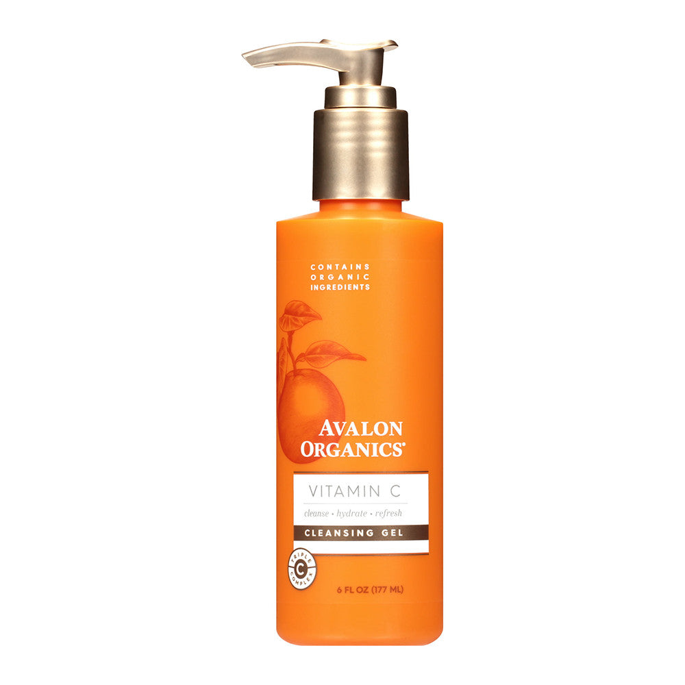 Avalon Organics Cleansing Gel with Vitamin C, 6 Oz