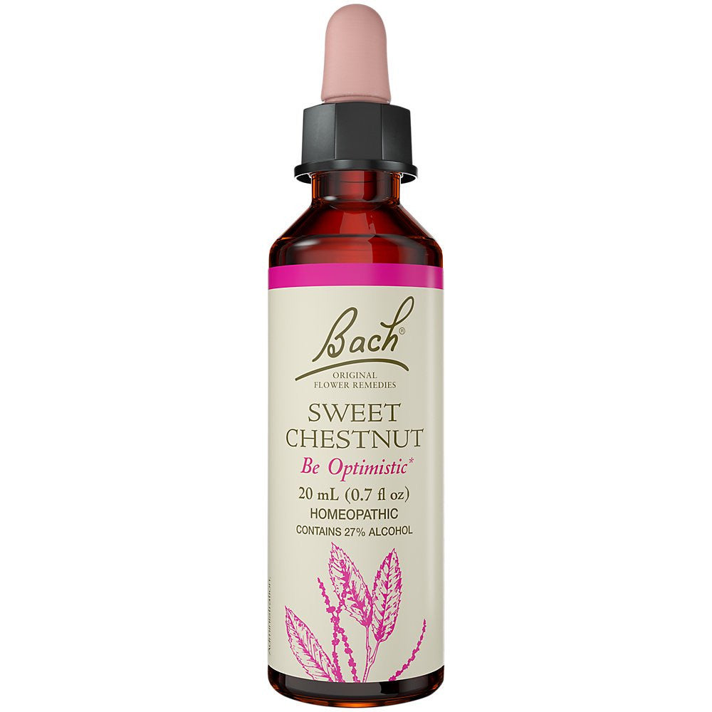 Bach Flower Essence Sweet Chestnut, 0.7 Oz
