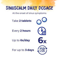 Boiron Homeopathic Medicine SinusCalm for Sinus Pain Tablet, 60 Ea