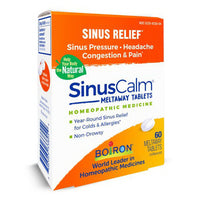 Boiron Homeopathic Medicine SinusCalm for Sinus Pain Tablet, 60 Ea
