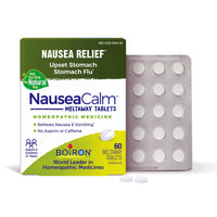 Boiron NauseaCalm Homeopathic Meltaway Tablets, 60 Ea