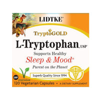 Lidtke Technologies L-Tryptophan Capsules, 120 Count