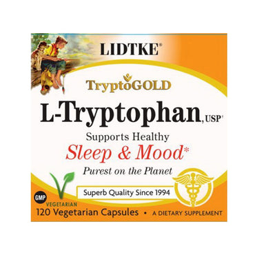 Lidtke Technologies L-Tryptophan Capsules, 120 Count