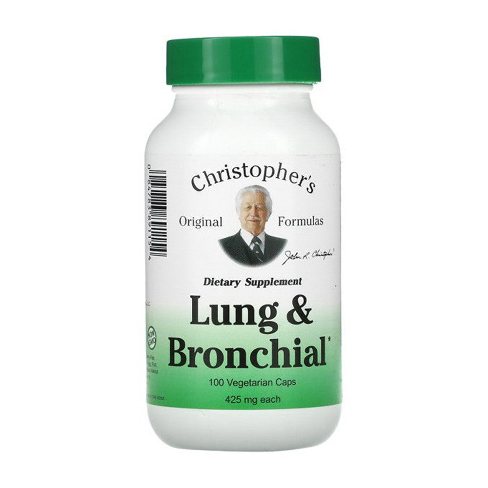 Dr. Christophers Lung And Bronchial, 425 Mg Capsules, 100 Ea
