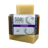 Siliski Soaps Simple Skincare, Bath Soap, Lavender, 4.5 Oz