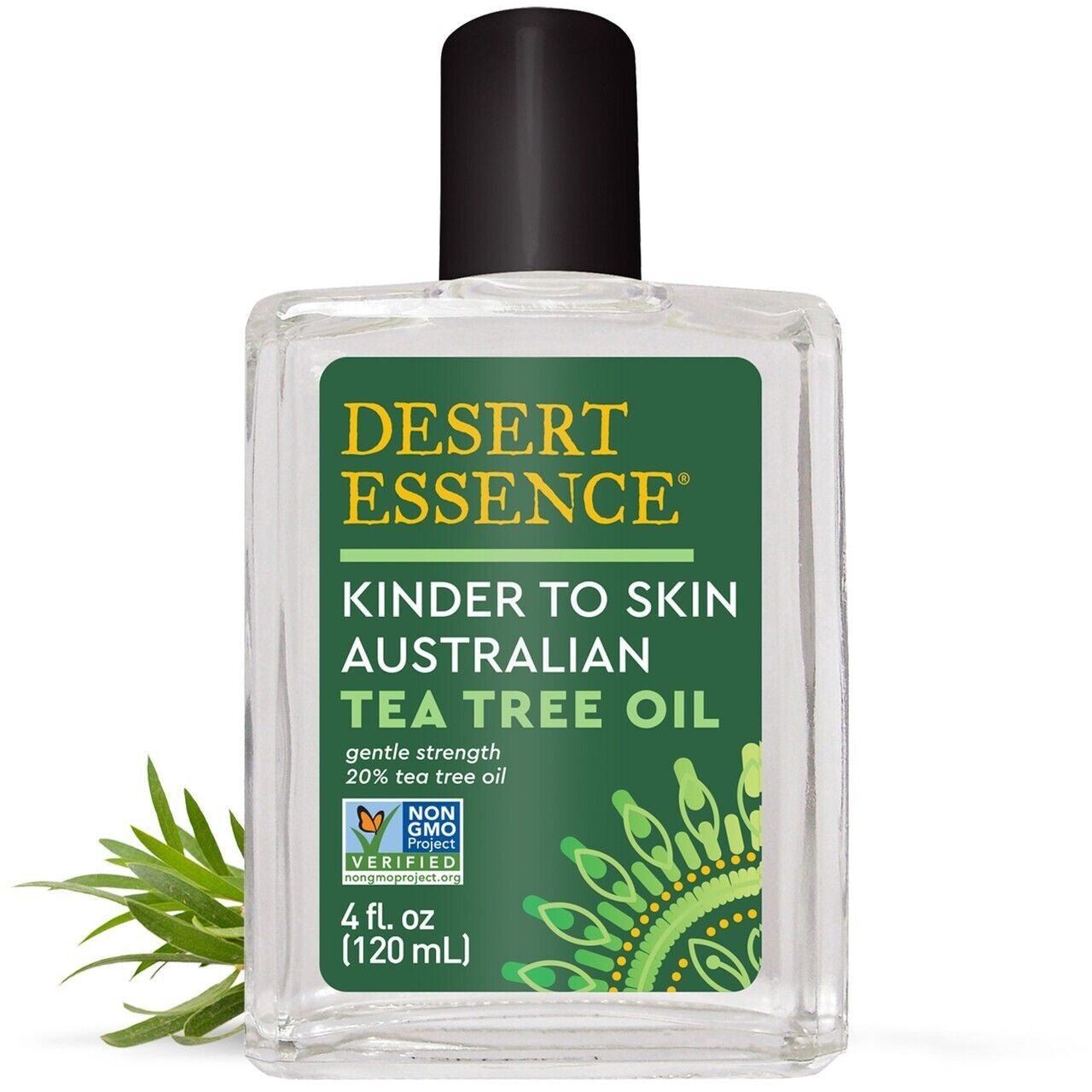 Desert Essence Kinder To Skin Australian Tea Tree Oil, 4 Oz