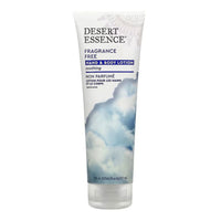 Desert Essence Organics Fragrance Free Hand And Body Lotion, 8 Oz