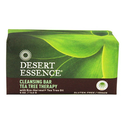 Desert Essence Tea Tree Therapy Cleansing Bar Soap, 5 oz